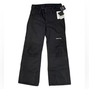 🆕 Arctix Kids Black Snow Pants Youth Size Medium reinforced Snowpants